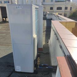 Azotrea con instalación de aerotermia